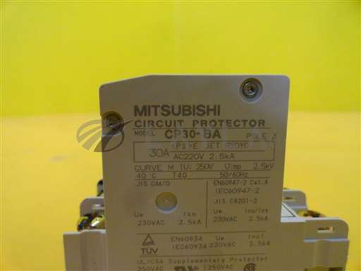 CP30-BA//Mitsubishi CP30-BA Circuit Protector 3-Pole 30A Reseller Lot of 10 Used Working/Mitsubishi/_01