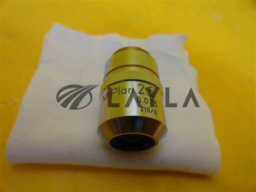 M Plan 2.5 0.075//Nikon M Plan 2.5 0.075 Microscope Objective 210/0 OPTISTATION 3 Used Working/Nikon/_01