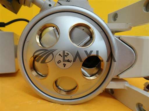 Microscope Turret//Nikon Microscope Turret with Light Source Assembly OPTISTATION 3 Used Working/Nikon/_01