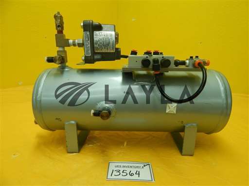Pneumatic System Tank//AMAT Applied Materials D1H-A80SS Pneumatic System Tank Orbot WF 720 Used Working/AMAT Applied Materials/_01