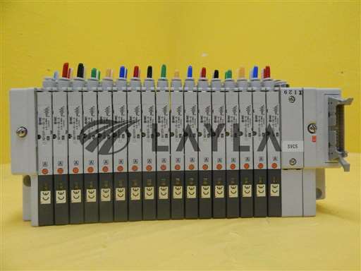 SVC5//TEL Tokyo Electron SVC5 17-Port Manifold SMC SQ1131Y-5-C4-Q PR300Z Used Working/TEL Tokyo Electron/_01