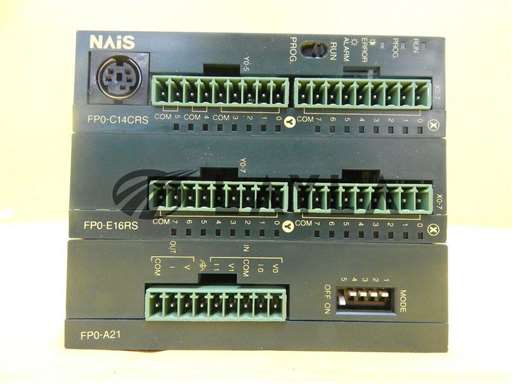 NAiS/-/Programmable PLC System FP0-C14 FP0-E16 FP0-A21 Used Working/Matsushita/-_01