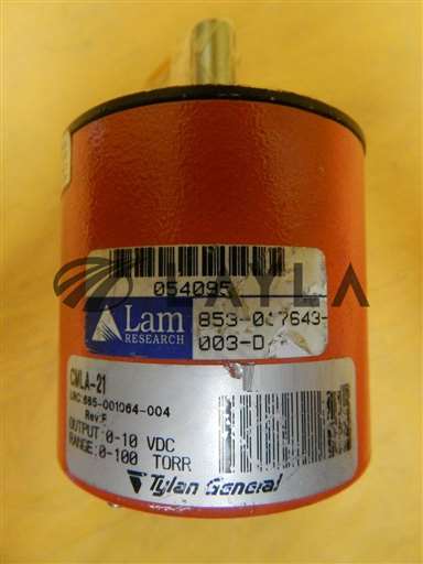 CMLA-21/CML Series/Tylan General CMLA-21 Baratron Gauge Lam 853-017643-003-D Used Tested Working/Tylan General/_01