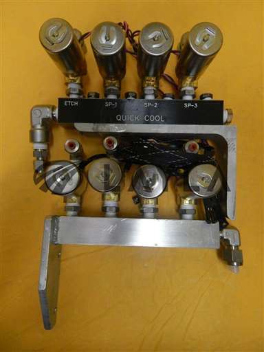 A118037//MRC Materials Research A118037 Pneumatic Manifold VDW31-5G-4 Set of 2 Star Used/MRC Materials Research Corp/_01