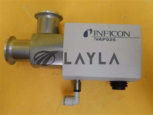 250-220/VAP025-A/Inficon 250-220 Pneumatic Vacuum Angle Valve VAP025-A Used Working/Inficon/_01