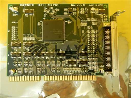 BUS-PAC(PC)E/7024F/Contec BUS-PAC(PC)E ISA Bus Expansion Board PCB Card 7024F Used Working/Contec/_01