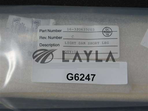 16-320637C03//D&R ENTERPRISES 16-320637C03 Reflector, S-Dam-Light-Front, Light Dam Short Leg/D&R ENTERPRISES/_01