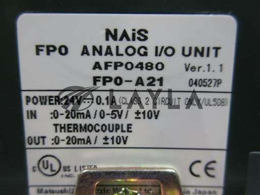 See Specifications/See Specifications/Matsushita Nais AFP0480 PLC FP0-C16T Vexta DFC1507 Cosel R10A-5 Used Working/Vexta Nais Cosel/-_01
