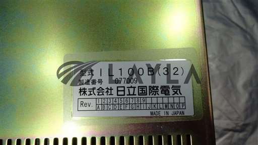 IL100B (32)/-/Kokusai Electric Control Chassis Zestone DD-1203V 300mm Used Working/Hitachi Kokusai Electric/-_01