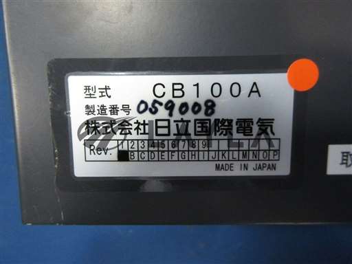 CB100A/-/SECS Interface Kokusai Zestone DD-1203V No Memory Card Used/Hitachi/-_01