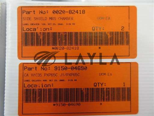 0020-82418 & 9150-04690/-/Applied Materials 0020-82418 Graphite Side Shield Chamber 9150-04690 New/AMAT/-_01