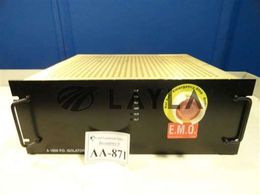 859-0564-002/-/SVG Silicon Valley Group A 1900 PO Isolator ASML Used Working/SVG ASML/-_01
