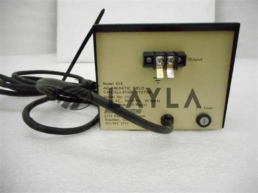 Model 83A/-/AC Magnetic Field Cancellation System Used/Monitor Industries/-_01