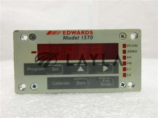 W60730000//Edwards W60730000 Pressure Monitor 1570 Analog Out 100V Used Working/Edwards/_01
