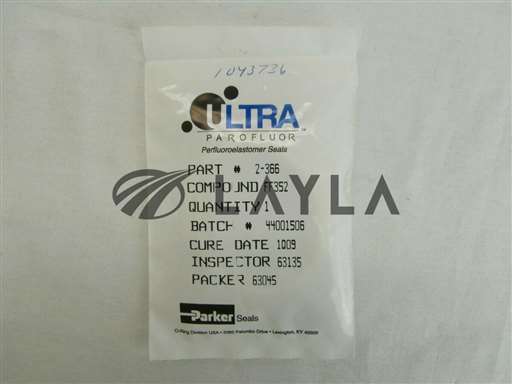 2-366/-/O-Ring Ultra Parofluor Seal FF352 1043736 New Surplus/Parker Seals/-_01