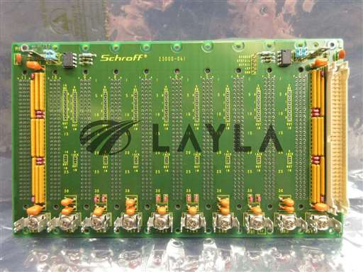 23000-041/VME J1 11 SLOT/Schroff 23000-041 11 Slot Backplane Board PCB Bio-Rad Quaestor Q7 Overlay Used/Schroff/_01