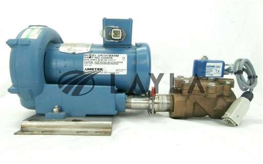 38936//Ametek 038936 Air Blower Assembly DR101BX9M Alcon UACD8 Edwards TPU Used/Ametek/_01