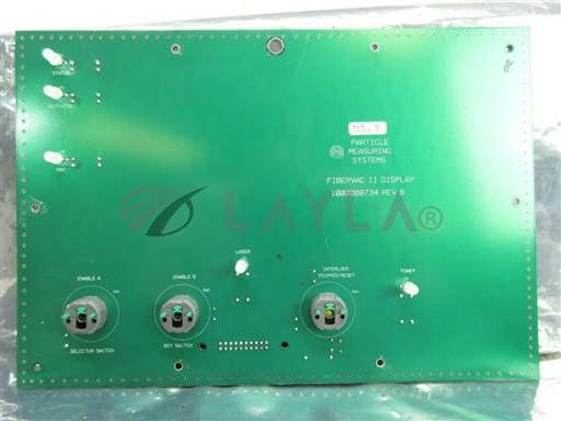 1000008735/FIBERVAC II DISPLAY/Particle Measuring Systems 1000008735 FiberVac II Display Board PCB Rev. B Used/Particle Measuring Systems/_01