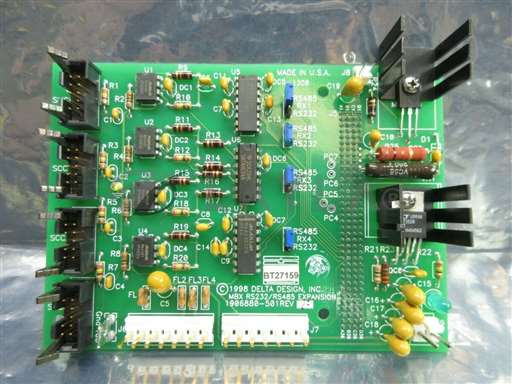 1906880-501/MBX RS232/RS485 EXPANSION/Delta Design 1906880-501 MBX RS232/RS485 Expansion Board PCB Rev. F Used Working/Delta Design/_01