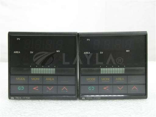 F700FD04-8*CN-NNN-4A/REX-F700/RKC Instruments F700FD04-8*CN-NNN-4A Temperature Controller Lot of 2 Used/RKC Instruments/_01