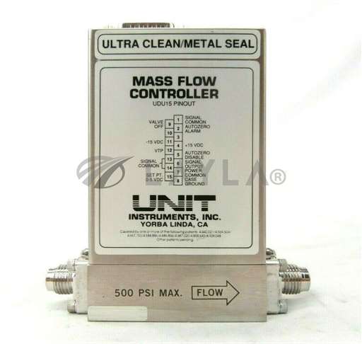 UFC-8160//UNIT Instruments UFC-8160 Mass Flow Controller MFC 200 SCCM CF4 Working Spare/UNIT Instruments/_01