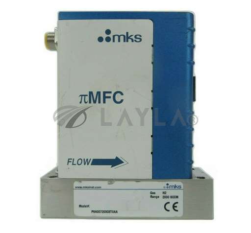 P8A007203C6T0AA//MKS Instruments P8A007203C6T0AA Mass Flow Controller MFC 2000 SCCM H2 Working/MKS Instruments/_01