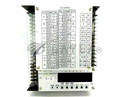 TM-113//HD Hokuto Denko TM-113 8-Channel Level Monitor PCB Assembly Working Surplus/HD Hokuto Denko/_01