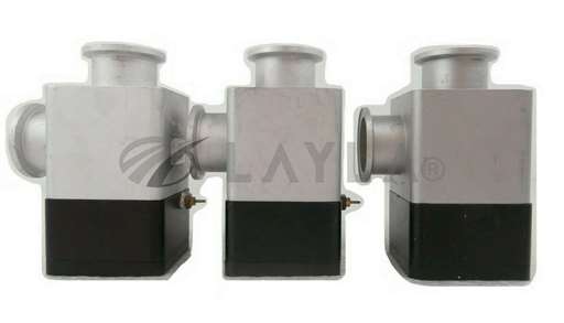 L6281-703//Varian L6281-703 Pneumatic Angle Valve NW-40-A/O Reseller Lot of 3 Working/Varian/_01