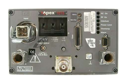 660-063435-003 D/-/Apex 1513 AE Advanced Energy 660-063435-003 D RF Generator 3156110-016 Tested/AE Advanced Energy/_01