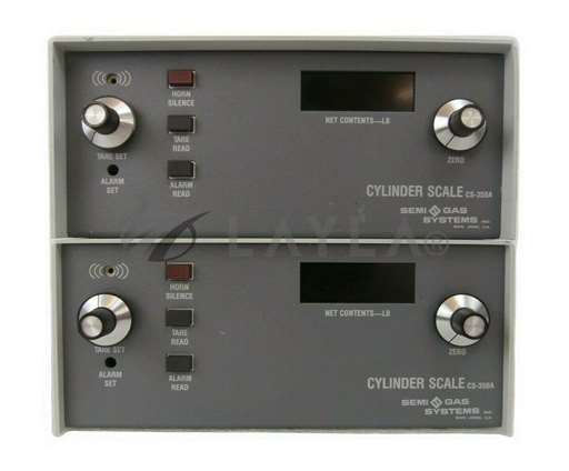 CS-350A//Semi-Gas Systems CS-350A Cylinder Scale Display Controller Lot of 2 Working/Semi-Gas Systems/_01