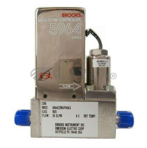 5964C2MAP45KA//Brooks 5964C2MAP45KA Mass Flow Controller MFC Novellus 01-0624R-027 Working/Brooks Instrument/_01