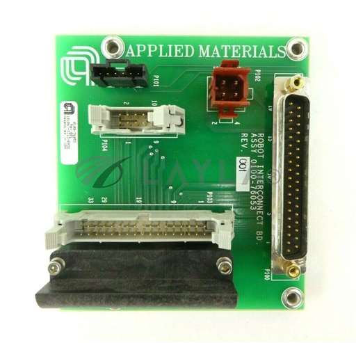 0100-76053/ROBOT INTERCONNECT BD./AMAT Applied Materials 0100-76053 Robot Interconnect PCB New Surplus/AMAT Applied Materials/_01