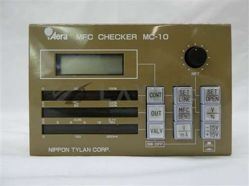 MC-10//Aera MC-10 Mass Flow Controller Checker with MC-10A Head Tylan TEL Hitachi Spare/Aera/_01
