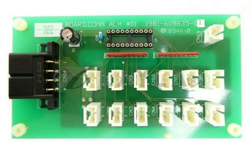 1981-609835-11/BOARD,CONN ALM #01/TEL Tokyo Electron 1981-609835-11 Interface Connection Board PCB ALM #01 New/TEL Tokyo Electron/_01