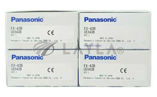 EX-43B/EX-40/Panasonic EX-43B Photoelectric Sensor EX-40 BH5-6300-000 Reseller Lot of 4 New/Panasonic/_01