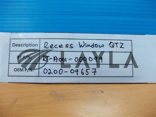 0200-09657//RECESS WINDOW QTZ//_01