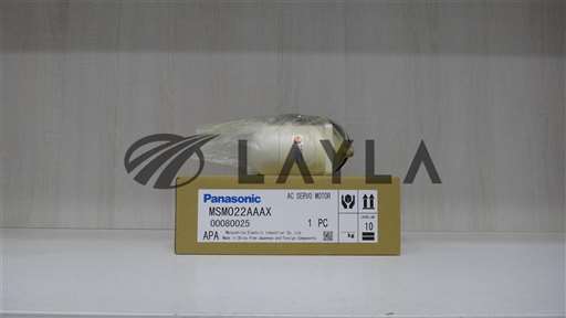 -/MSM022AAAX/Panasonic AC servo motor/Panasonic/_01