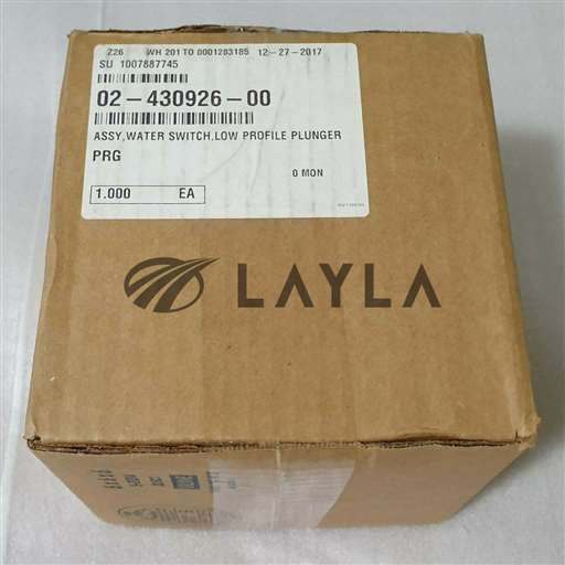 02-430926-00/02-430926-00/Lam P/N 02-430926-00 ASSY,WATER SWITCH,LOW PROFILE PLUNGER/Lam Research/_01