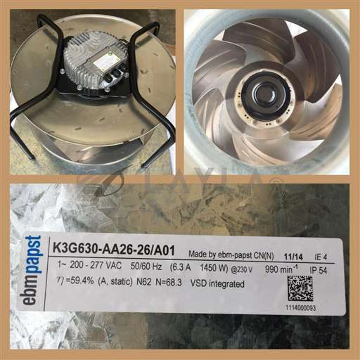 K3G630-AA26-26/A01//EBM PAPST FAN MODEL K3G630-AA26-26/A01/ebm-papst/_01