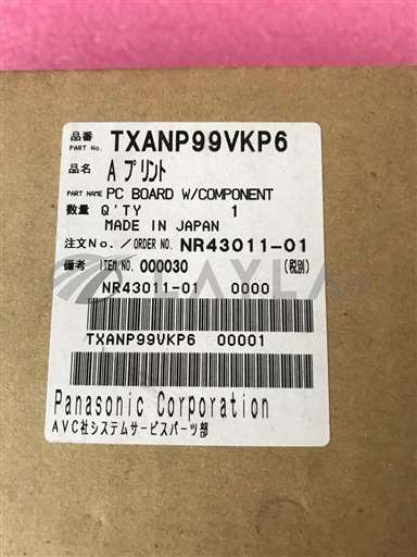 TXANP99VKP6//Panasonic PC BOARD W/COMPONENTP/N TXANP99VKP6/Panasonic/_01