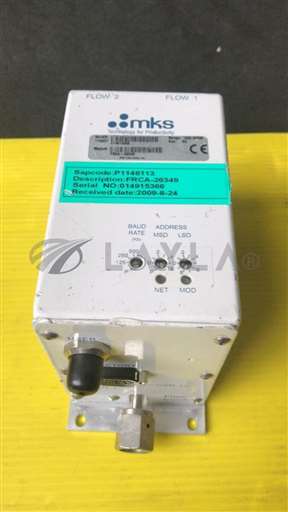 26349//MKS Nitrogen Gas Mass Flow Meter FRCA-26349 Range 1000 SCCM/MKS/_01
