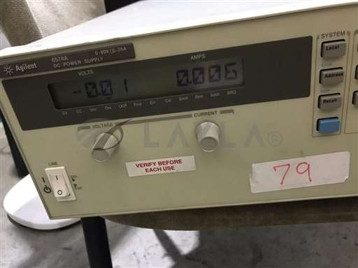 6574A//HP Agilent 6574A Power Supply System/Agilent/_01