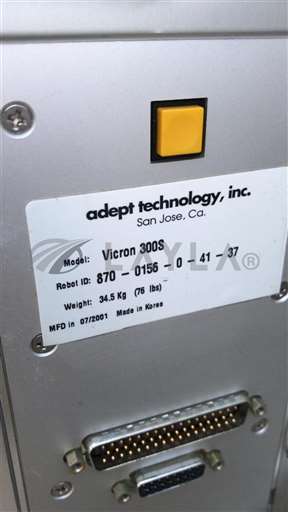 107375/-/ROBOT 300S AND CONTROLLER/ADEPT TECHNOLOGY INC/#NAME?_01