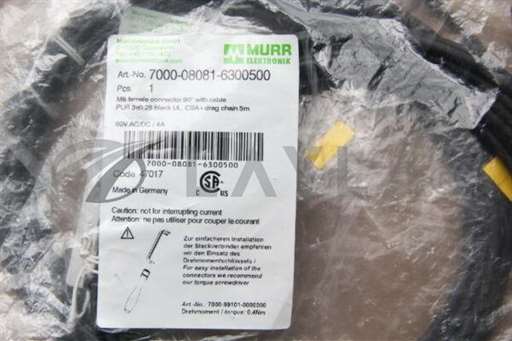 --/--/1PC New MURR Connector 7000-08081-6300500 #A1/-/_01