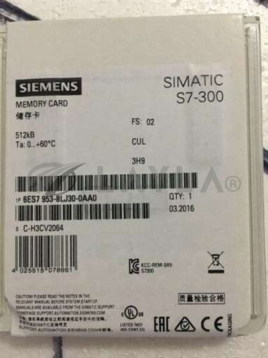 --/--/1PC new Siemens 6ES7 953-8LJ30-0AA0 #A1/SIEMENS/_01