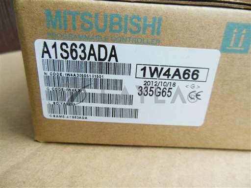 /-/MITSUBISHI PLC A1S63ADA FREE EXPEDITED SHIPPING NEW/Mitsubishi Electric/_01
