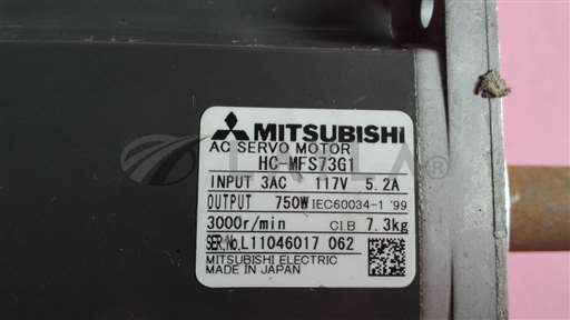 /-/MITSUBISHI SERVO MOTOR HC-MFS73G1 refurbished FREE EXPEDITED SHIPPING/Mitsubishi Electric/_01