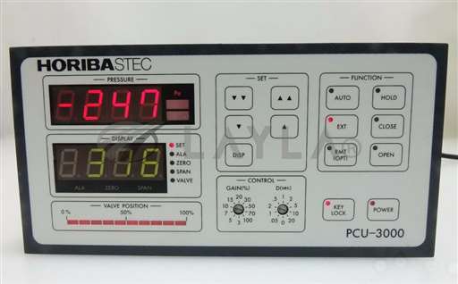 PCU/PCU-3000 VER.1.2/HORIBA PCU-3000 VER.1.2 Chamber Exhaust Pressure Controller SEN-I-500=6A27/HORIBA/_01