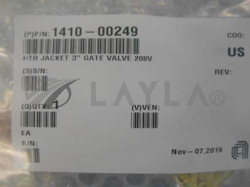 1410-00249//HTR JACKET 3" GATE VALVE 208V"/AMAT/_01