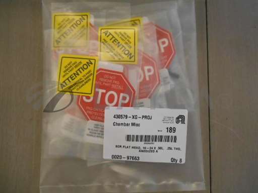 0020-97663//SCR FLAT HEAD,10-24X.50L25L THD,ANODIZED A/AMAT/_01